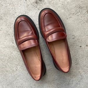 Madewell Bradley lug sole loafer 7.5